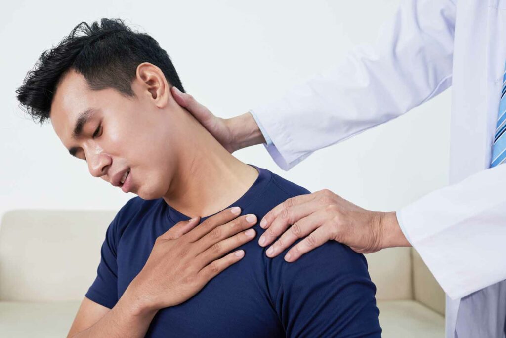 neck pain care from chiropractor